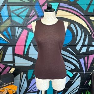 NWT Alice and Olivia Sleeveless Toffee Top size Medium! retails $225